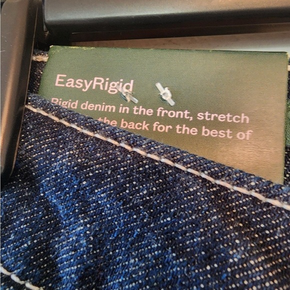 Wild fable high rise straight dark wash Carpenter jeans size 10 long 32 Inseam - Picture 4 of 6